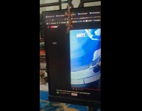 Lizard crawling on screen chasing mouse cursor