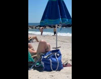 Women dance and twerk at beach part 3