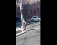 Topographic Survey SLAM Scanner worn by worker