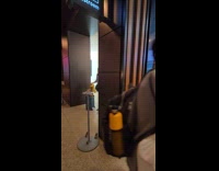 Weird noises from the Penn station restroom