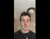 Guy scared with people that walk like this