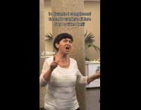 People with Face Filter Have Fun at Birthday