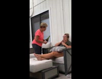 Woman tries to peer pressure girl to more wine 