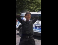 Guy flinches at cop wakes up in heaven