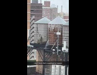 Collab WINY - Broken rooftop water tank leaks water