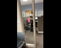 Collab BitchMP - Man forgets how to skip in office 