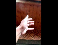 Hand body heat produce vapor steam cold part 1