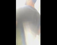 Guy runs away from eating salad