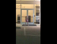 Little girl pink whipping hair 