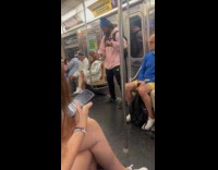 Collab WINY - Guy rides train plays yoyo does tricks