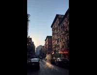 Collab WINY - China town street during sunset 