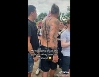 Collab ClipsIG - Man Leads Lady out of Festival Grounds