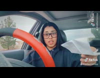 Practicing how to give dad traffic ticket 