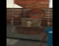 guy pull out giant jenga block 