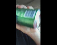 Guy in backseat of car punches brother on arm 