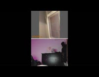 Collab BitchIG2 - Guy on omegle pretends to take a picture with his camera flash scared