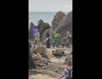 Star Wars Cosplay beach rocks photo shoot