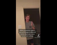 When your parents make you and your boyfriend sleep in different rooms 