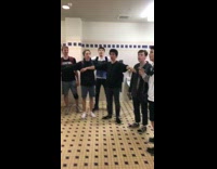 Guy walks into restroom to see a bunch of kids singing halo theme song