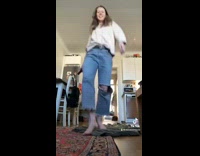 Collab PubityPets - Chihuahua runs around as Lady dances