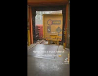 Truck Backs off and Hits Dock Hard 