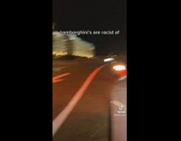 Car from behind keeps making loud noises 