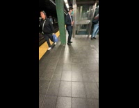 Collab Subway Creatures - Man Vibes with Music while on Phone