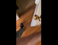 Man jokes about getting drink from deep cave