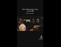 Two brothers argue while eating in car 