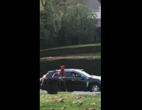 woman in car pics of woman red hat