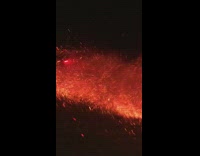 four wheeler through bonfire