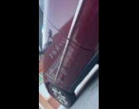 Woman trips and falls at parking lot 