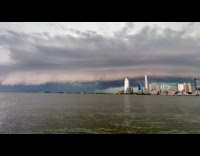 Collab WINY - Thunderstorm clouds approach Manhattan part 1