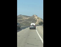 Two surfboards tied to roof car pt. 2