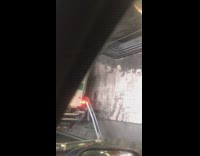 Truck Parks with Hazards On 