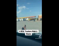 Collab ClipsIG - Man walks and holds butt to bathroom