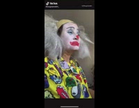 Collab Kale Salad IG - Mom yells at girl for clown skit