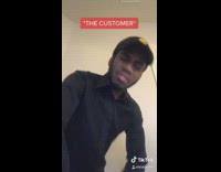 KaleSaladIG - An Olive Garden worker grinding cheese over a customers entree 