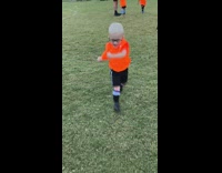 Collab Clips MPUGC - Excited little boy having fun soccer