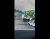 Collab BitchMP - Two guys fighting at gas station 