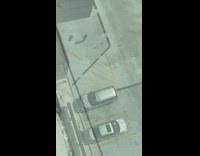 Man tiktok dance tripod parking lot corner