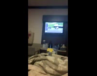 Guy in hospital bed shares conversation between him and nurse