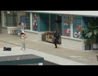 Two women take turns to dance at the park Part 2