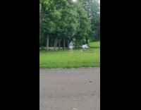 Two girls tiktok dance white sweater park