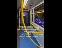Guy leaves sleeping friend on bus night