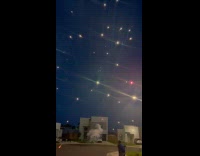 Defective fireworks explode quickly on the ground 