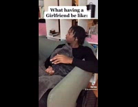 Guy gets all of his snacks stolen