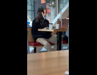 Collab Clips MPUGC - Man makes paper float above drink 