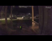 Man grab and take out cat from house