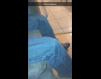 Guy hits his knee to check reflex